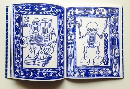 Illustrated Book Di Rosa - Robots Foumban