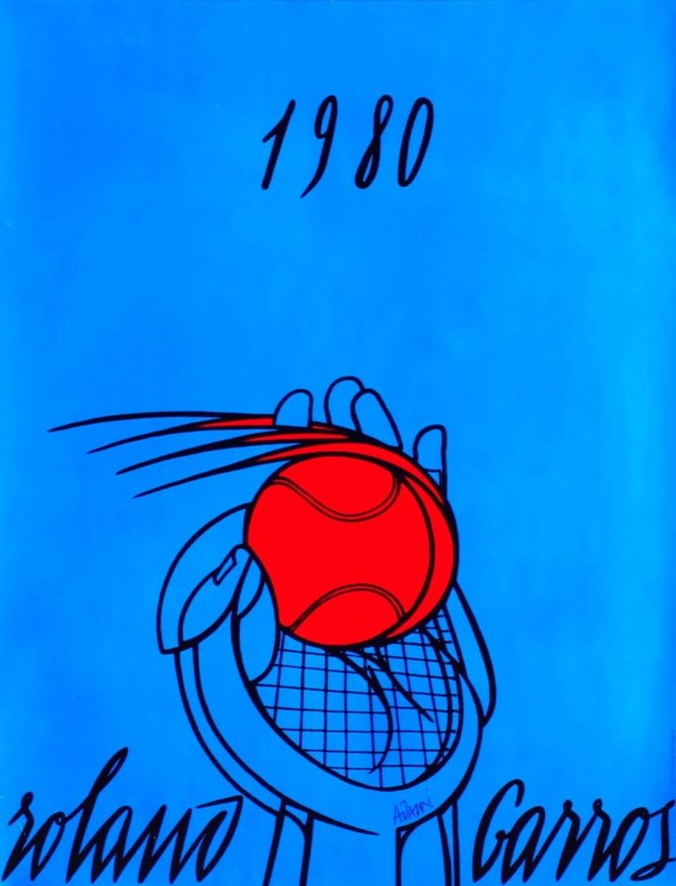 Poster Adami - Roland-Garros Official Poster