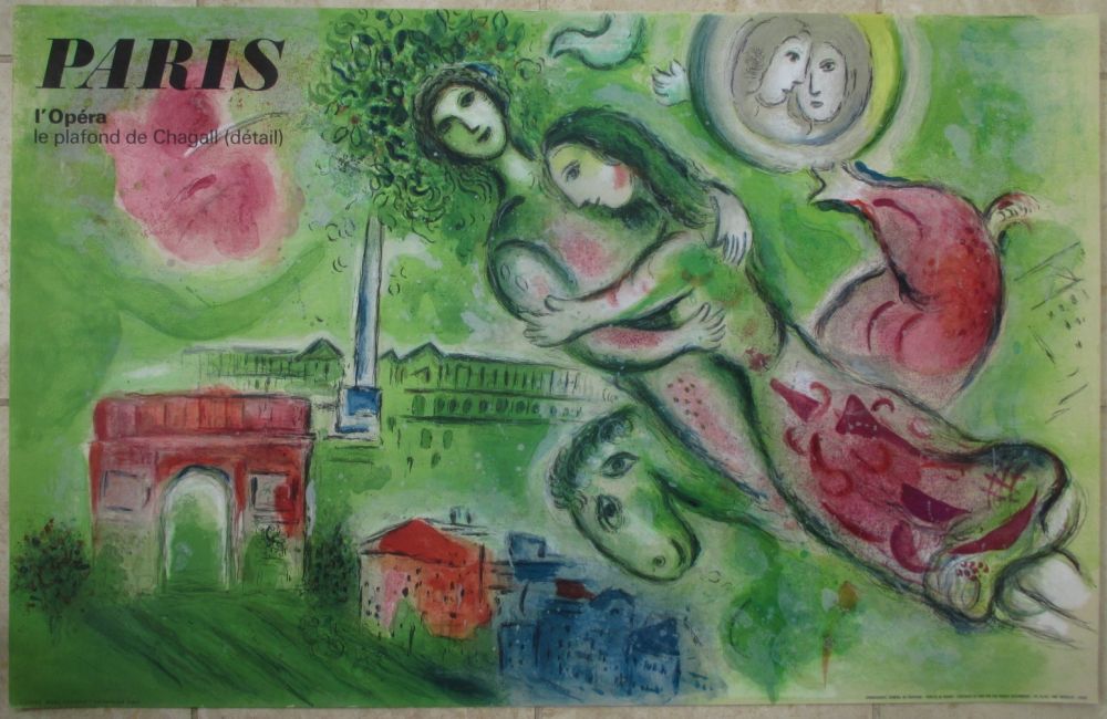 Lithograph Chagall - Romeo et Juliette