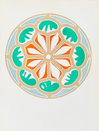 Lithograph Matisse - Rosace