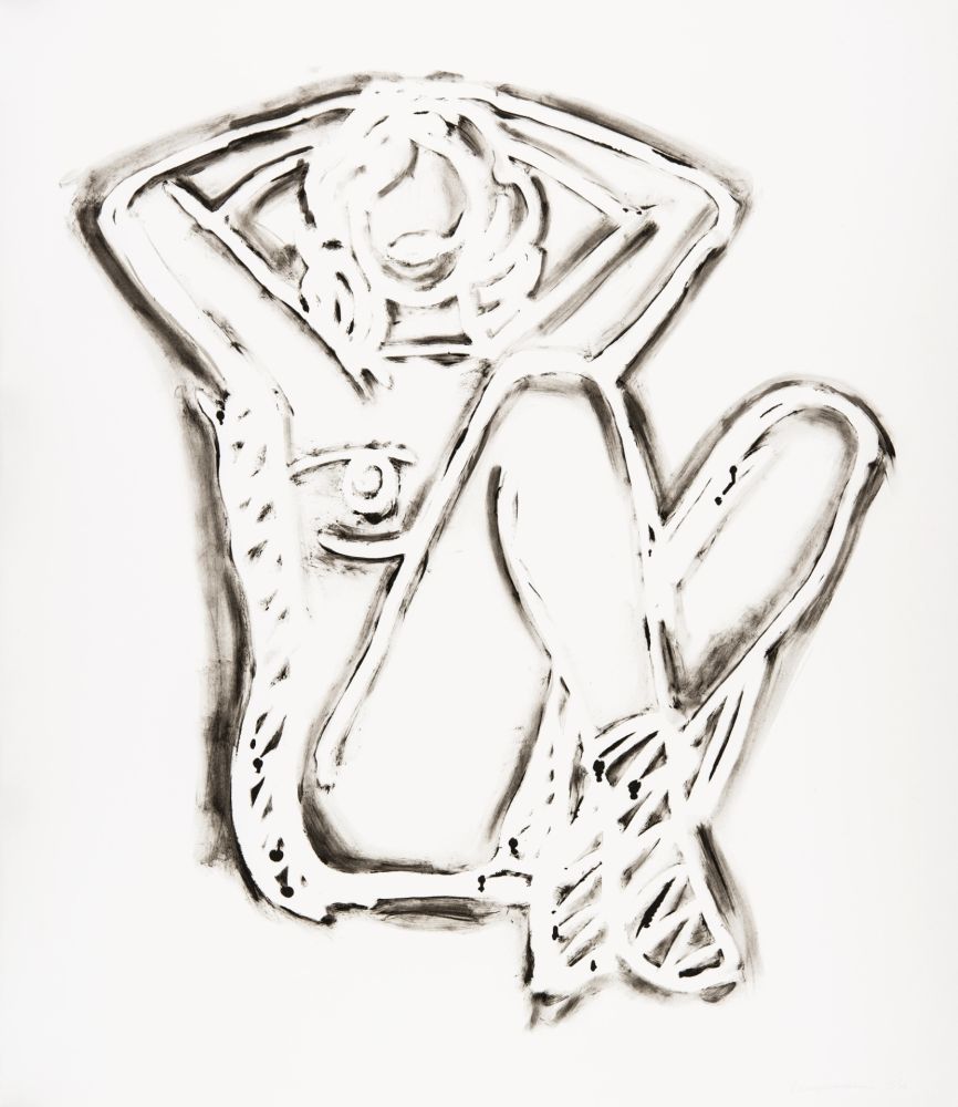 Lithograph Wesselmann - Rosemary Sitting Straight Up