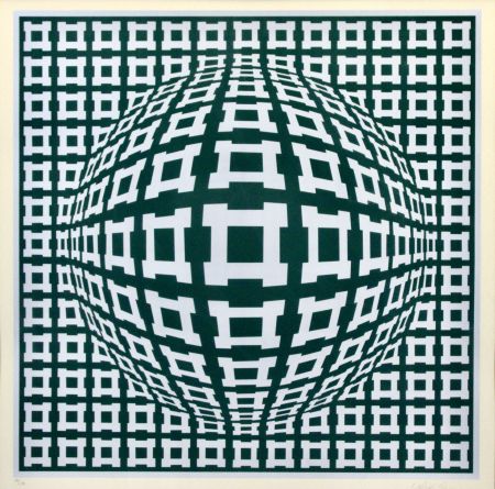 Screenprint Vasarely - Rosenthal II