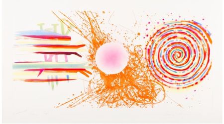 Etching And Aquatint Rosenquist - Rouge Pad
