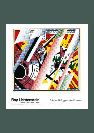 Lithograph Lichtenstein - Roy Lichtenstein: 'Reflections: Whaam!' 1993 Offset-lithograph