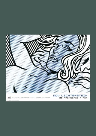 Lithograph Lichtenstein - Roy Lichtenstein: 'Seductive Girl' 2007 Offset-lithograph