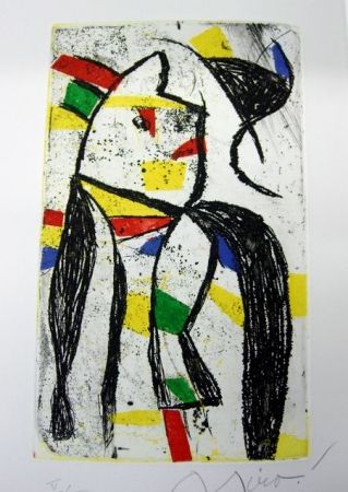 Engraving Miró - RUBAN