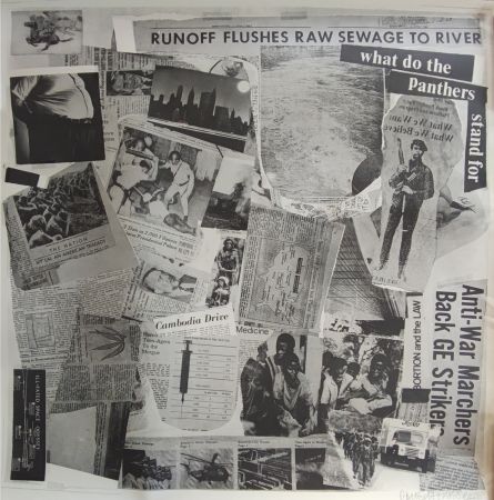 Lithograph Rauschenberg - 