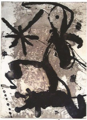 Etching Miró - Rupestre 1