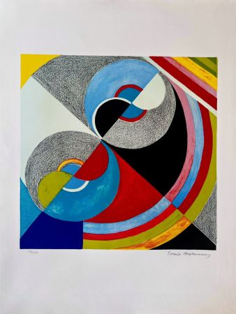 Lithograph Delaunay - Rythme couleur 