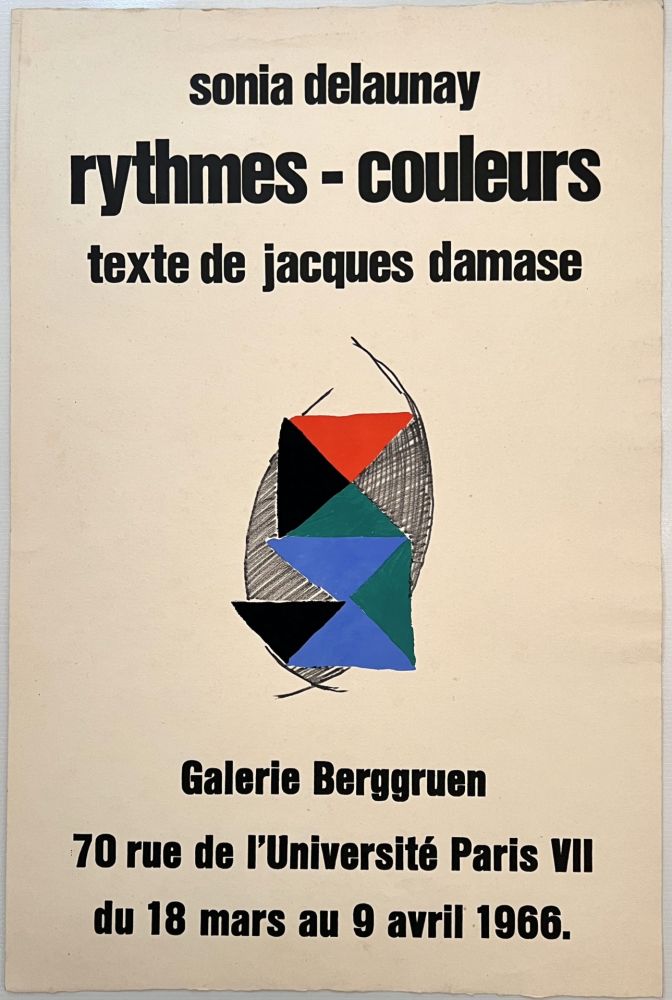 Poster Delaunay - Rythmes-couleurs