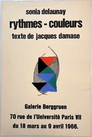 Poster Delaunay - Rythmes-couleurs