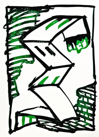 Lithograph Alechinsky - Résumé