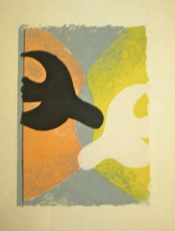 Lithograph Braque - Résurrection de l’oiseau