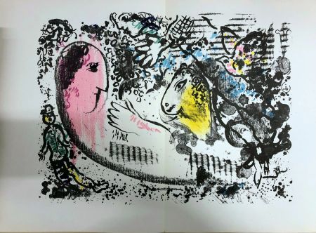Lithograph Chagall - Rêverie