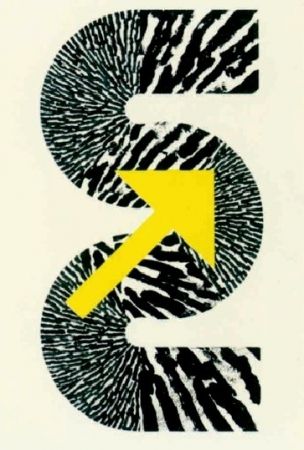 Lithograph Sugai - S (Flèche jaune)