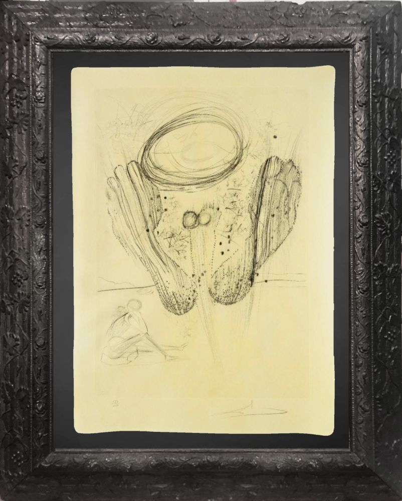 Drypoint Dali - Sa symetrie n'appartenaint ni au hasard