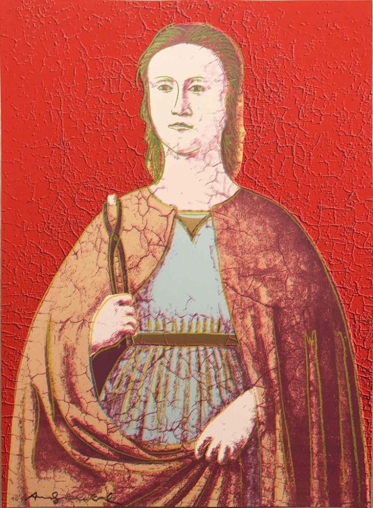 Screenprint Warhol - Saint Apollonia, II.330