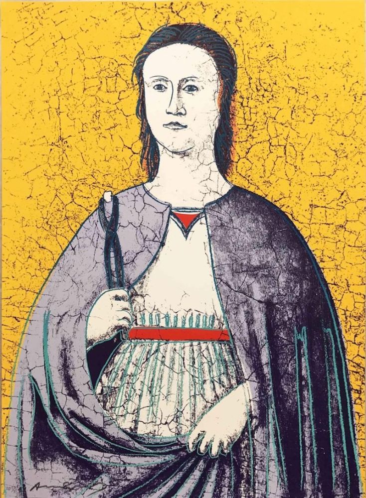 Screenprint Warhol - Saint Apollonia, II.333