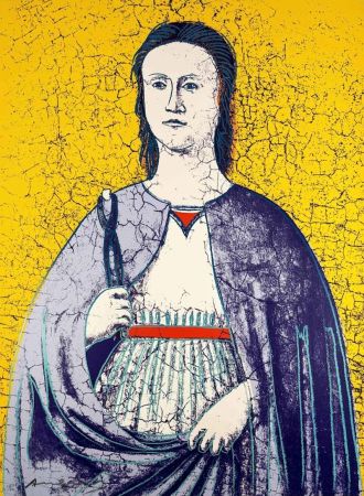 Screenprint Warhol - Saint Apollonia, II.333