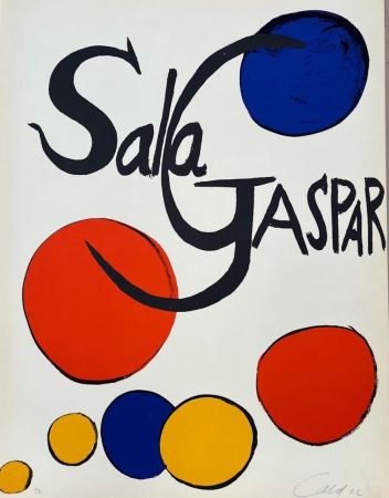 Lithograph Calder - Sala Gaspar