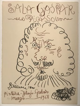 Lithograph Picasso - Sala Gaspar