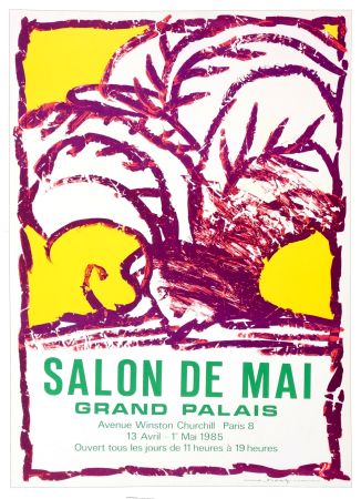 Poster Alechinsky - Salon de Mai