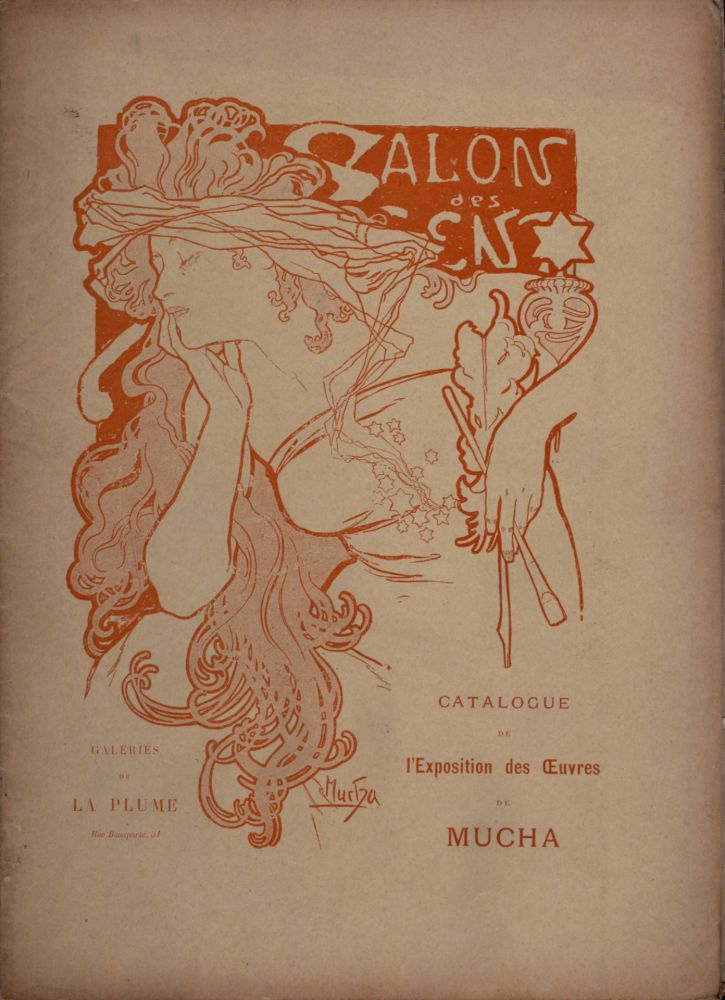 Illustrated Book Mucha - Salon des Cent, Exposition de l'œuvre de A. Mucha, 1897