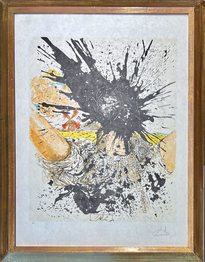 Lithograph Dali - Salvador Dalí (1904-1989) - Coloured lithograph on paper - 1981