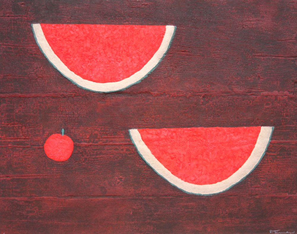 Relief Tamayo - Sandias con Manzana (Watermelons with Apple)