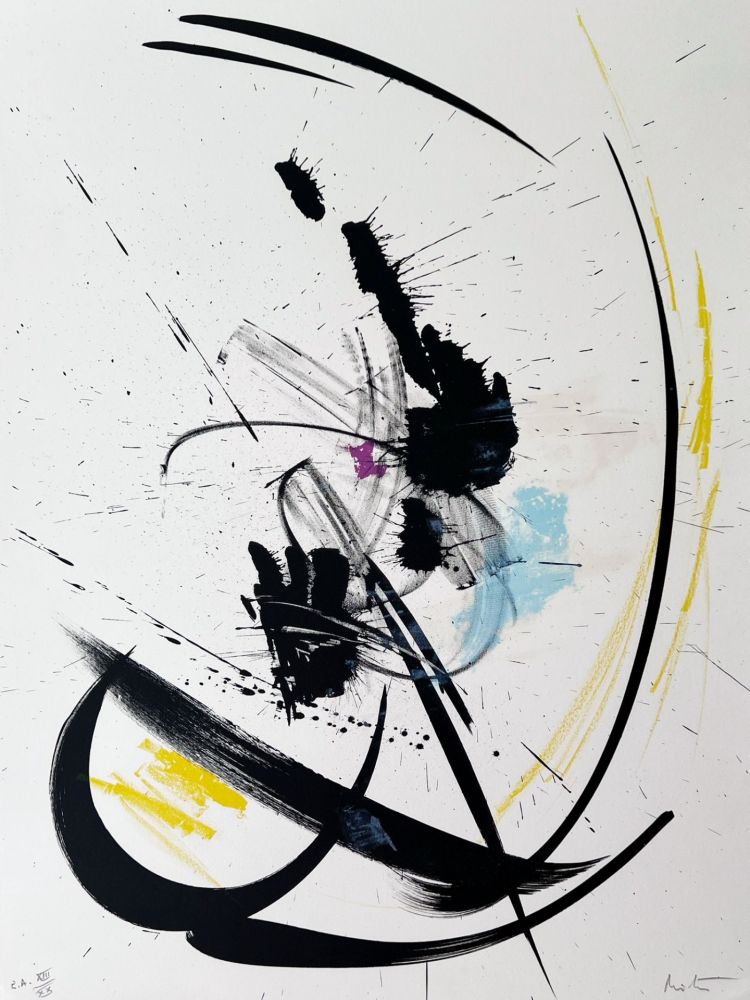 Lithograph Miotte - Sans titre 