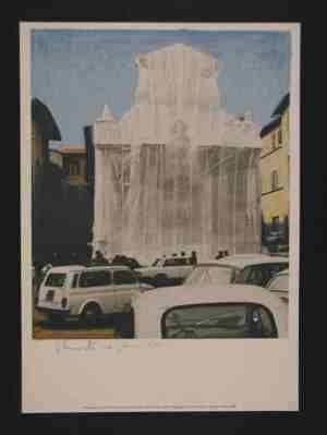 Lithograph Christo - Sans titre