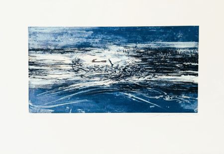 Etching And Aquatint Zao - Sans titre 