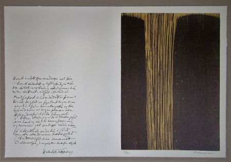 Woodcut Bergman - Sans titre