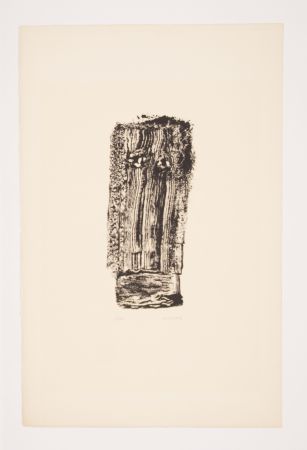 Lithograph Michaux - SANS TITRE, 1974.