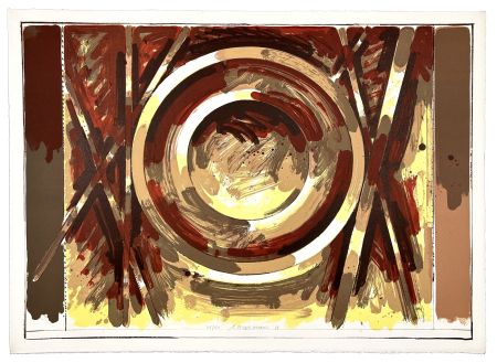 Lithograph Titus Carmel - Sans titre 2