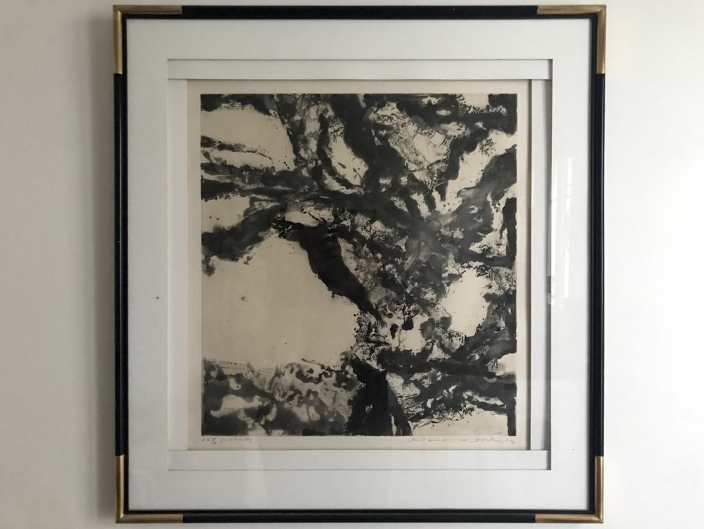 Etching And Aquatint Zao - Sans titre (Agerup 360)