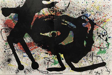 Lithograph Miró - Sans Titre II