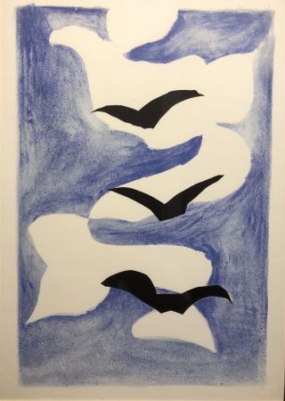 Lithograph Braque - Sans titre / Untitled