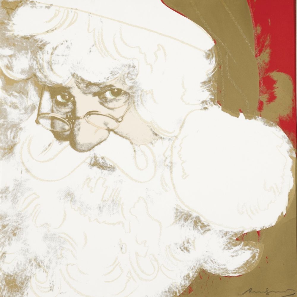 Screenprint Warhol - Santa Claus (FS II.266)