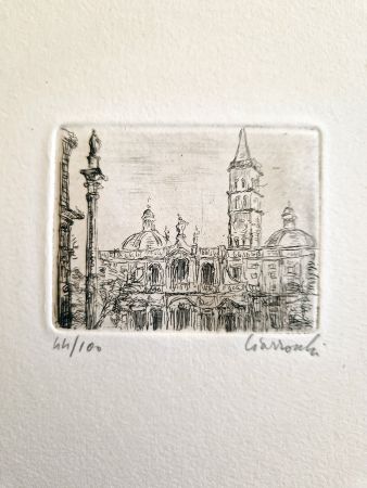 Engraving Ciarrocchi - Santa Maria Maggiore