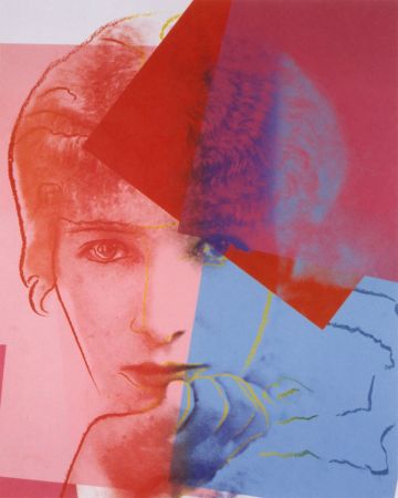 Screenprint Warhol - Sarah Bernhardt (FS II.234) Trial Proof