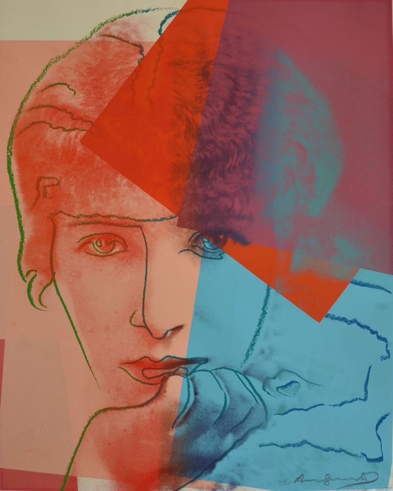Screenprint Warhol - Sarah Bernhardt TP