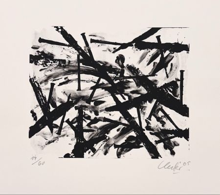 Screenprint Uecker - Sarajewo 11