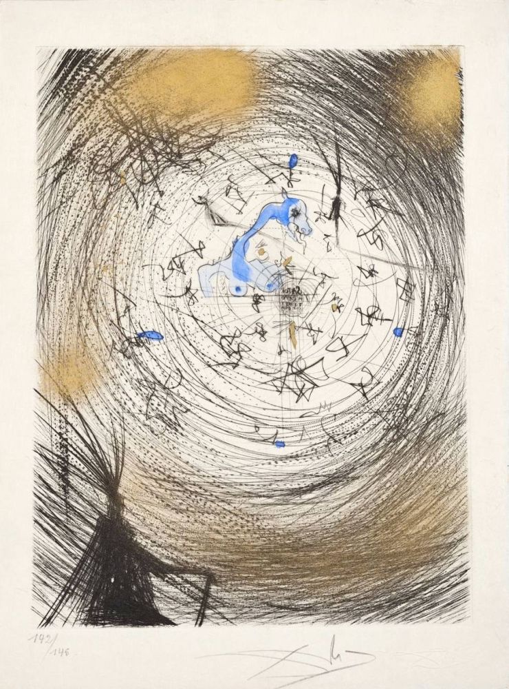 Drypoint Dali - Sator