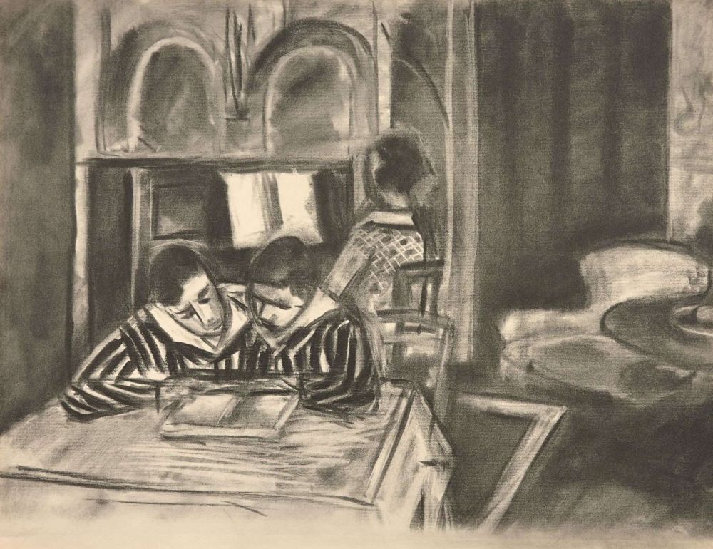 Collograph Matisse - SCENE D'INTERIEUR, 1933 