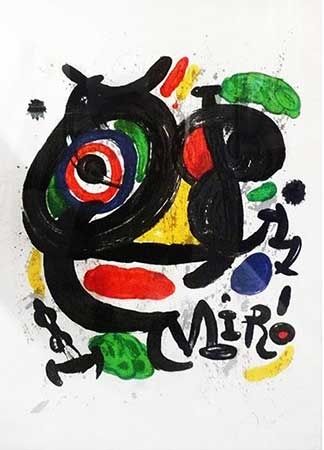 Lithograph Miró - Sculptures
