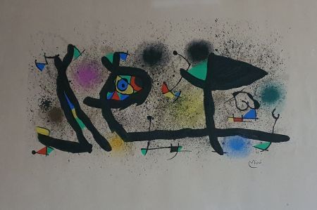 Lithograph Miró - Sculptures (III)