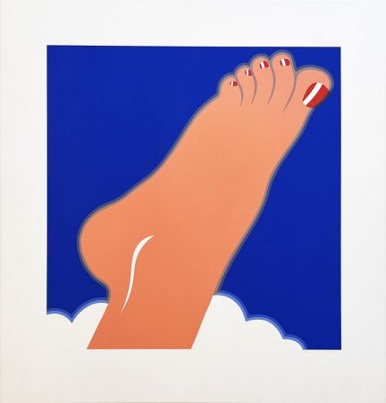 Screenprint Wesselmann - Seascape (Foot)