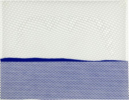 Screenprint Lichtenstein - Seascape. No 1. 