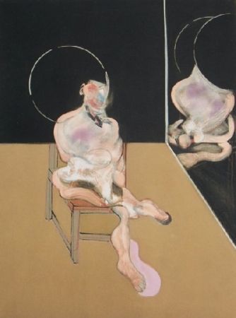Etching Bacon - Seated figure